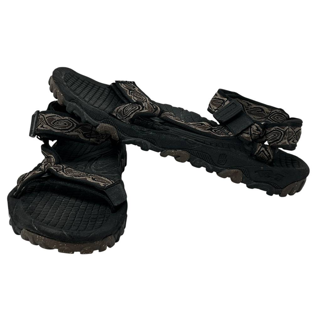 Vintage 90s Teva Sandals Mens 12 Beige Outdoor Trail Hiking Hiker Water Beach